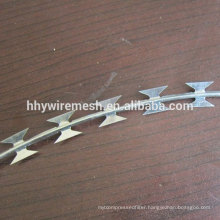 Galvanized sharp blade razor barbed wire export to Lebanon concertina razor wire